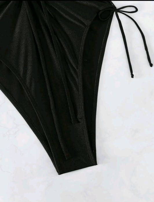 Дамски  черен бански, нов