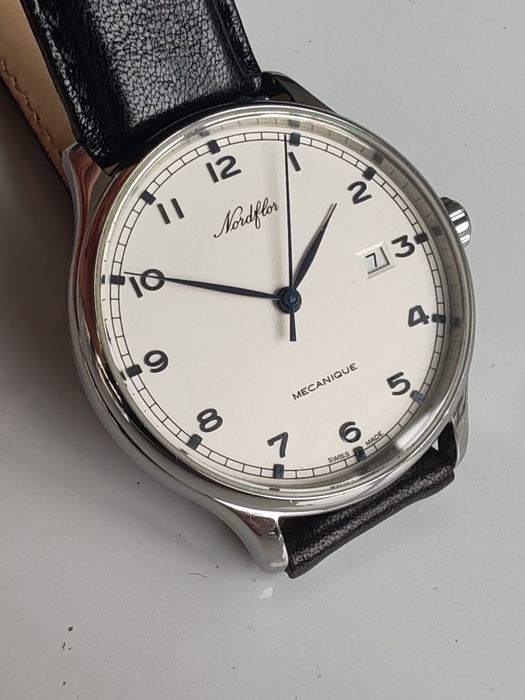 Ceas Nordflor Mechanique Custom 40 mm Funcționează Impecabil