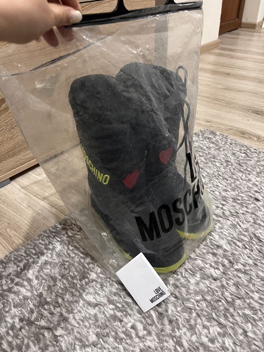 Ghete de zapada Moschino, marimea 37/38