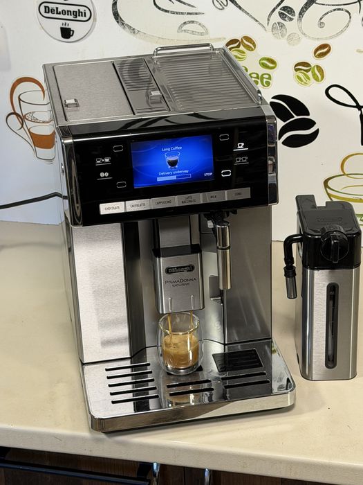 Кафемашина кафе автомат delonghi Primadonna Exclusive с гаранция