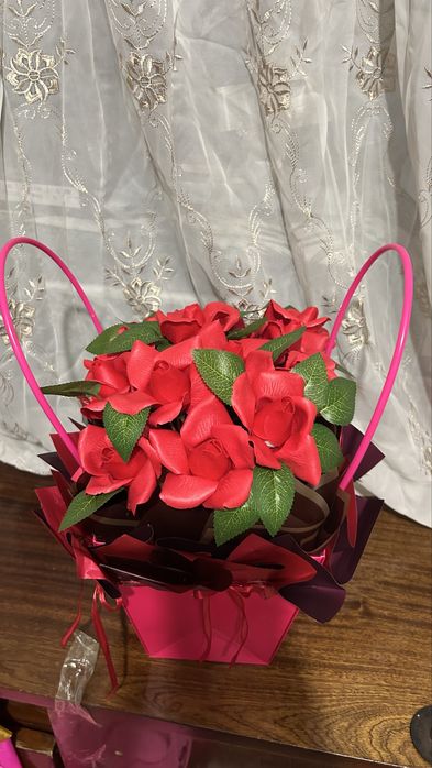 Цветы мыльные букеты 13 шт 5000