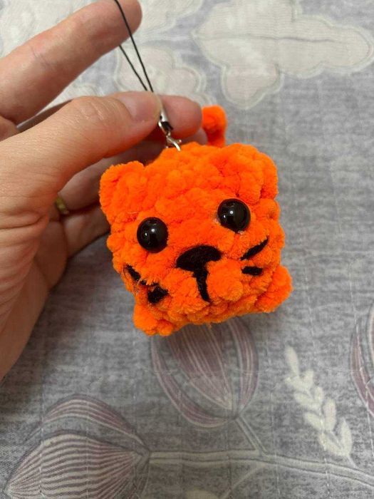 Кошка вязаная игрушка