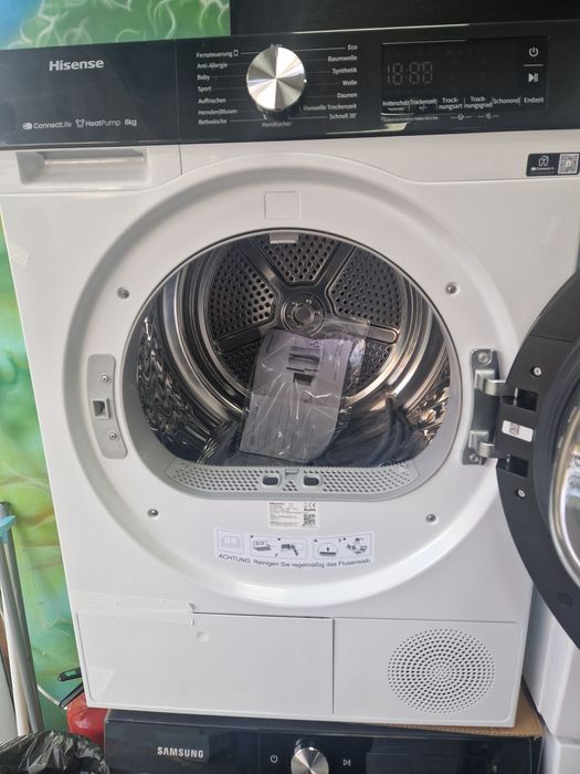 Сушилня Hisense A+++ Термопомпа Нова