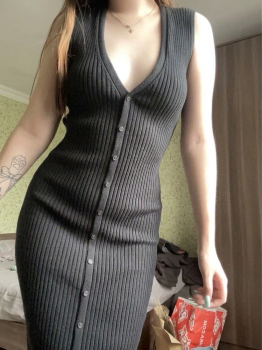 Платье calvin klein длинное