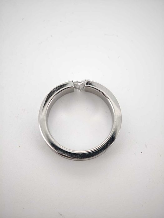inel tension diamant natural 0.45ct