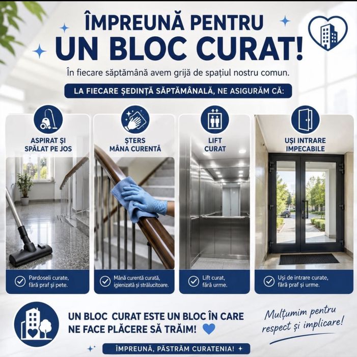 Servicii profesionale de curatenie la domiciliu