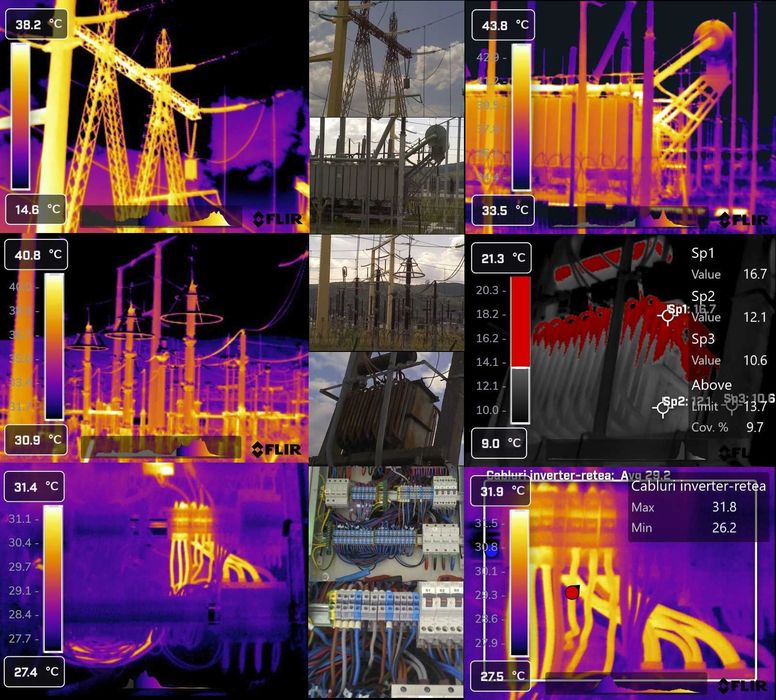 Servicii de termografie-termoviziune profesionala FLIR