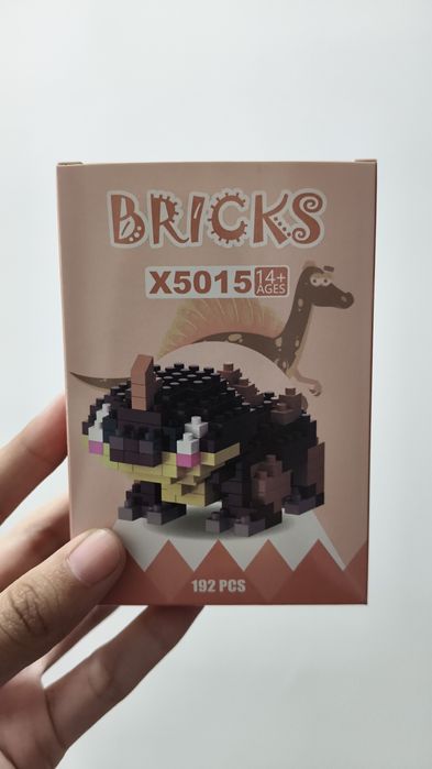 Bricks пандочки и динозавры