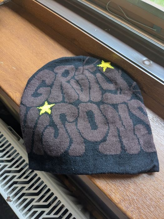 Black and Brown Gravity Vision Beanie