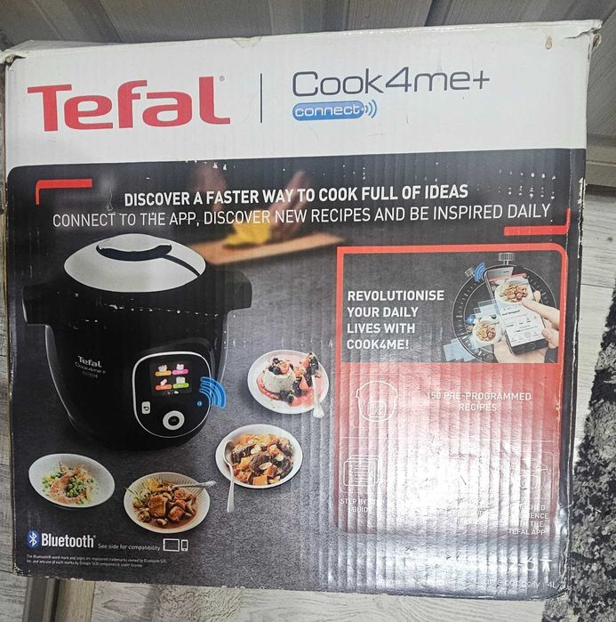 Multicooker inteligent Tefal Cook4me+ Connect CY855830