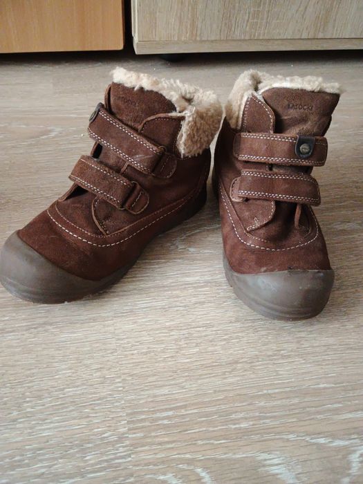 Ghete din piele întoarsă băieți, mărimea 30