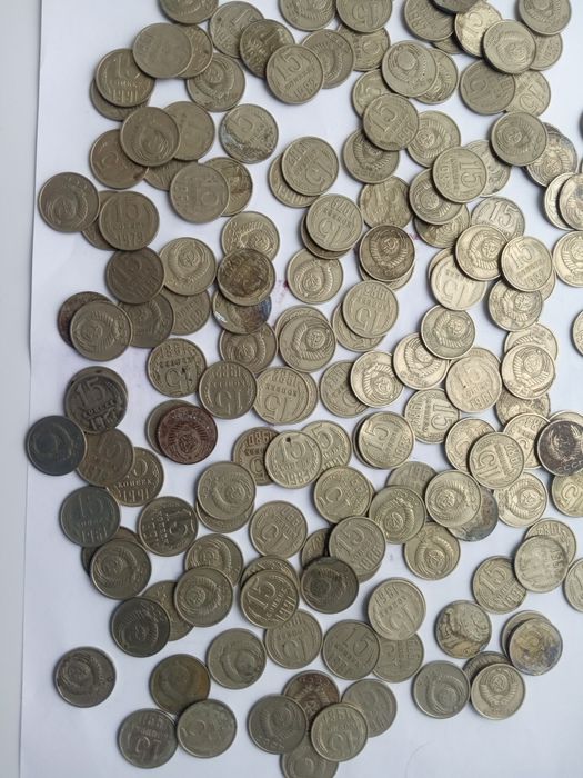 Монеты СССР в хорошем состоянии.