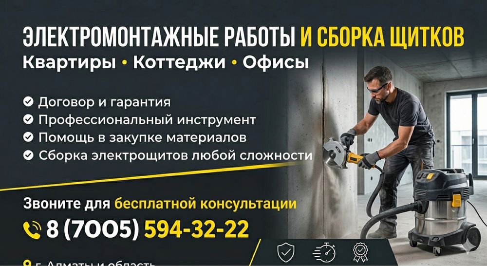 Электрик электромонтажные