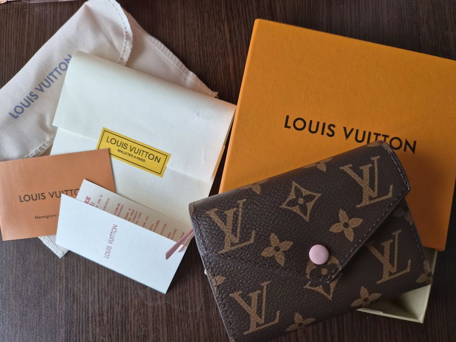 Portofel LV Victorine PINK Full Box