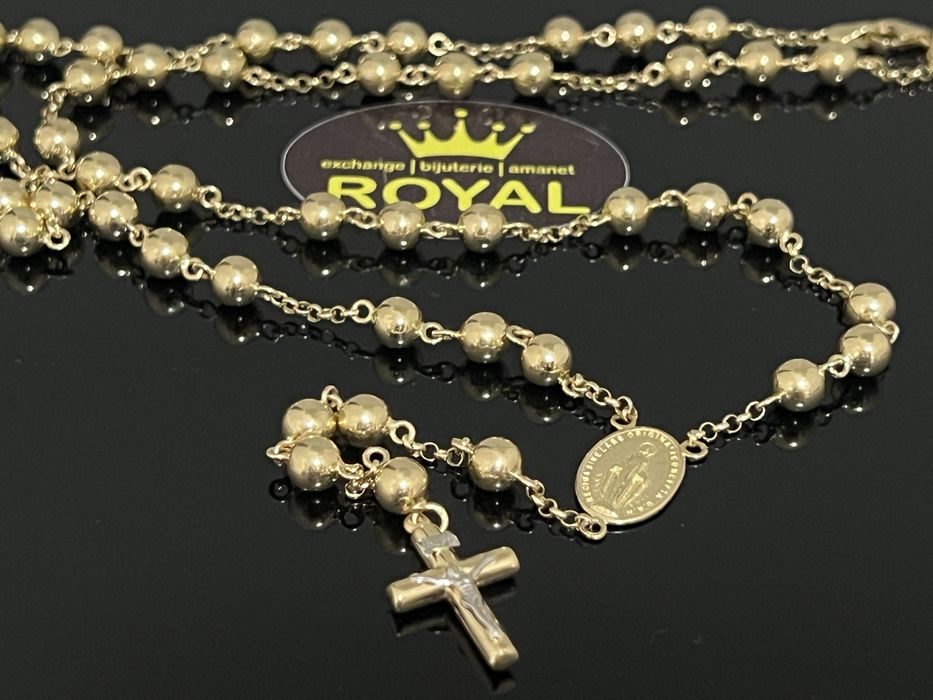Bijuteria Royal CB : Lant metanie aur 14k 585  18,33 gr