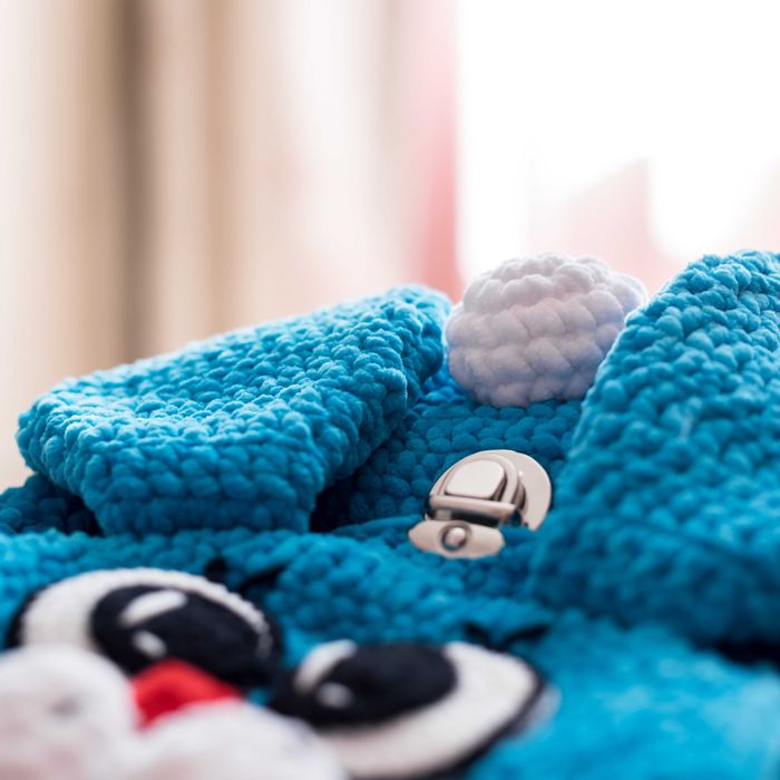 Плюшена детска раничка