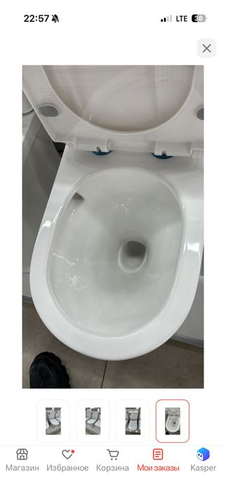 Продается новый унитаз