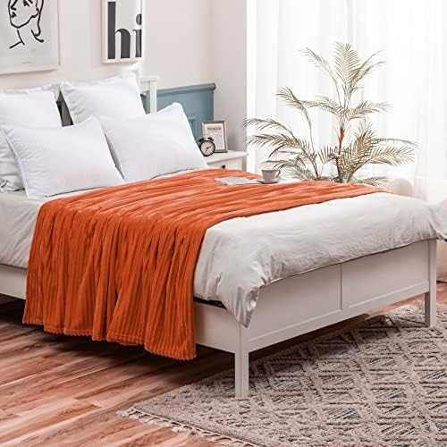 MIULEE пухкаво одеяло 150x200см Orange Red