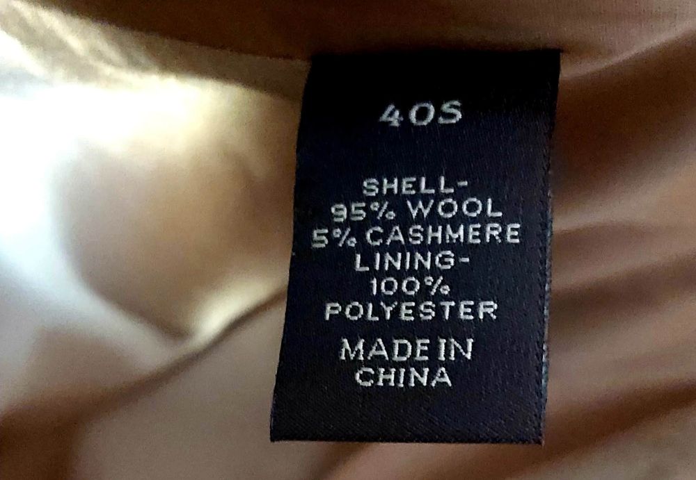 Шерстяное Пальто 50р Tasso Elba USA