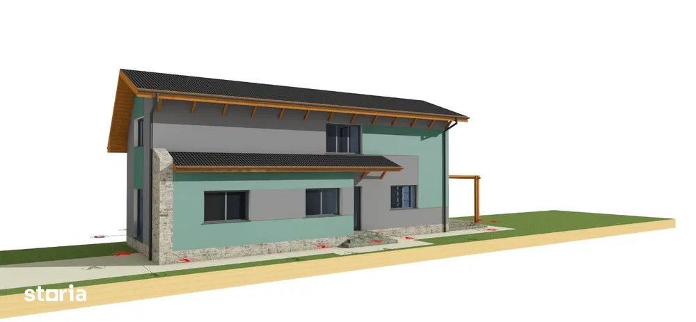 Casa veche cu autorizatie de constructie, 55 mp, teren 345, Someseni