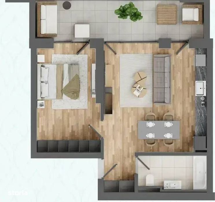 Bloc Nou | Finalizat | Apartament 2 camere | 13 septembrie |