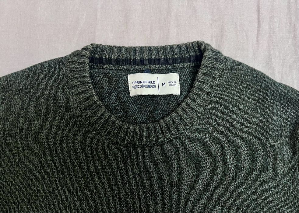 Мужской джемпер Springfield оригинал размер М