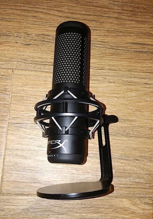 HyperX QuadCast S - USB - RGB Lighting + scissor arm stand microfon gaming Sennheiser AKG Beyerdynamic