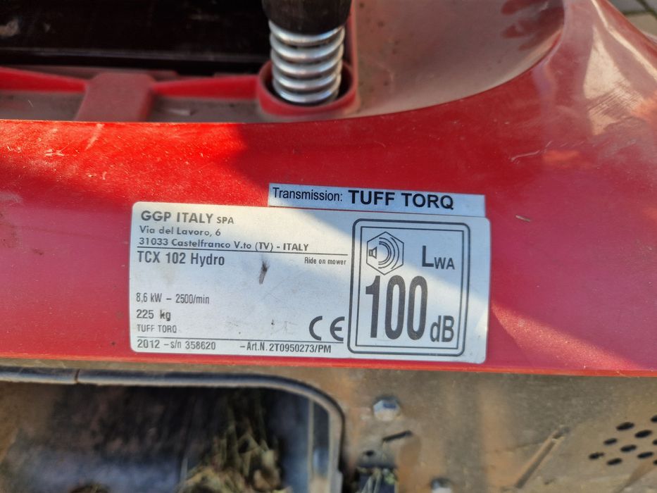 Tractoras / cositoare de tuns iarba gazon de vanzare