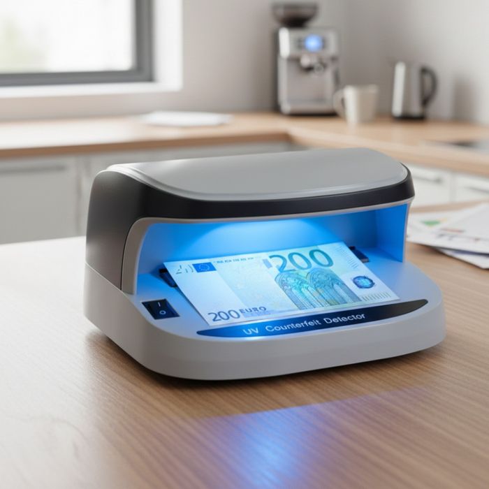 Мултифункционален UV детектор за фалшиви пари