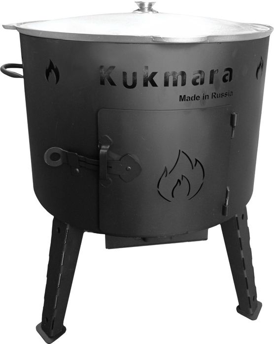 Очаг для костра Kukmara Учаг kaz005 + казан8  15  22 л