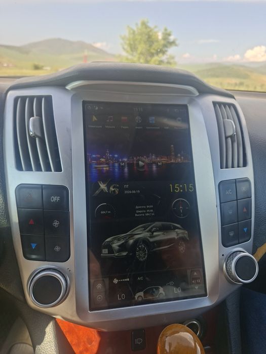 Тесло х6 для LEXUS RX 2 поколения