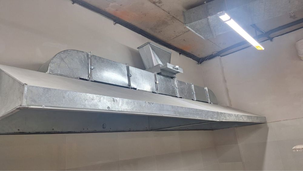 Установка вентиляций