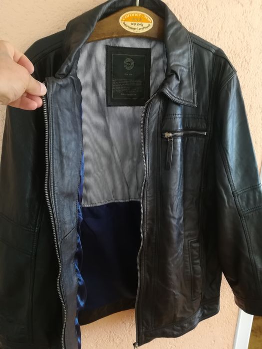 Geaca piele H&M bărbați mărimea 56