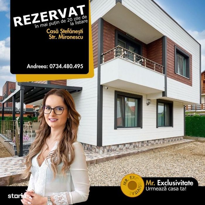 Casa premium in Stefanesti | 5 camere| Incalzire in pardoseala-Constru