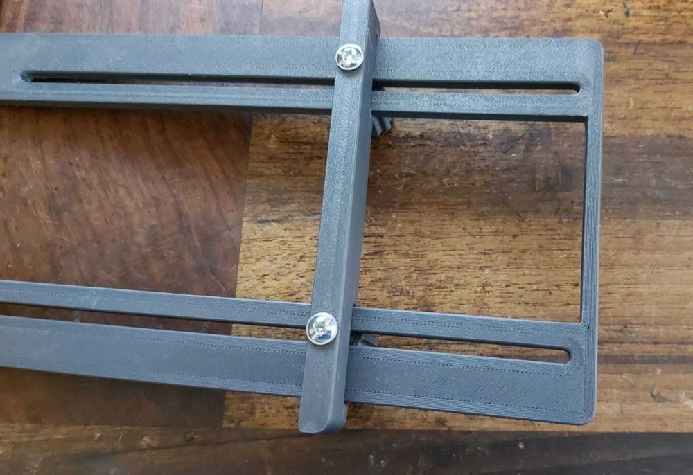 Sablon mobila marcare manere 64-256mm (7 marimi) distanta 35-244mm