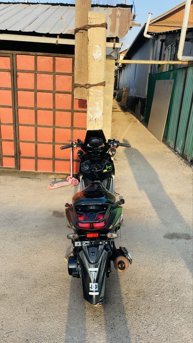 Мопед самурай на хаду