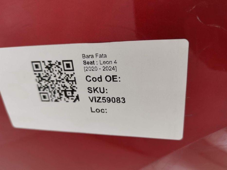 Предна броня Сеат Леон 4 / Seat Leon 4 [ - ] Оригинална в добро състоя