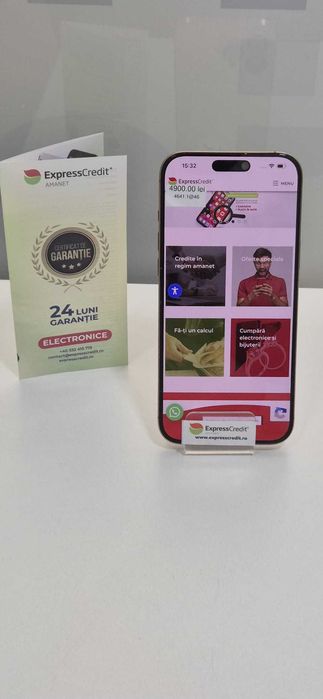 (AG46) Iphone 16 Pro Max B.4641 Garantie 2 ani
