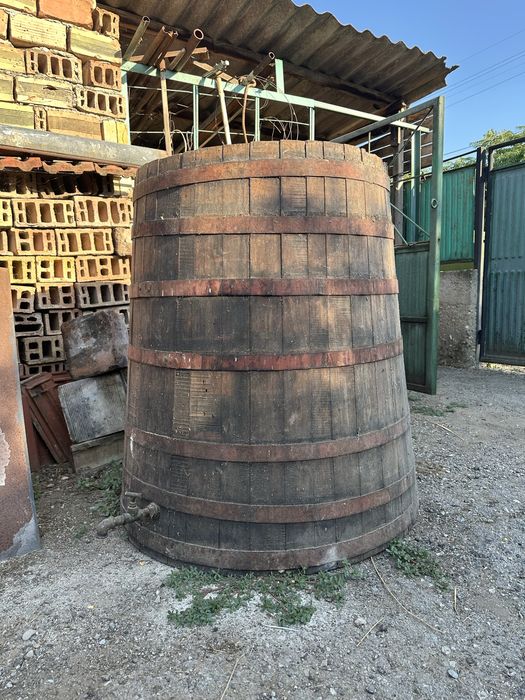 Дървена каца   – здрава и запазена