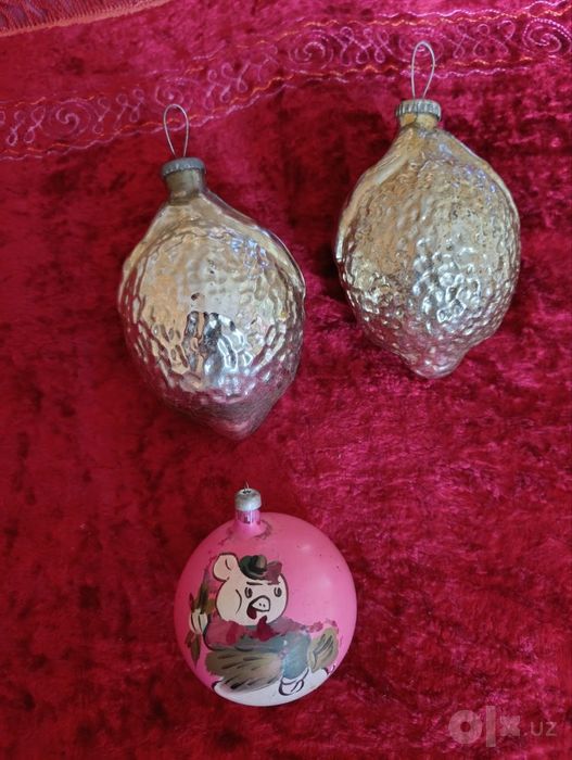 Ёлочные игрушки , новогодние  СССР