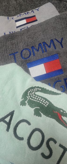 Хавлии Emporio Armani, Tommy, Lacoste