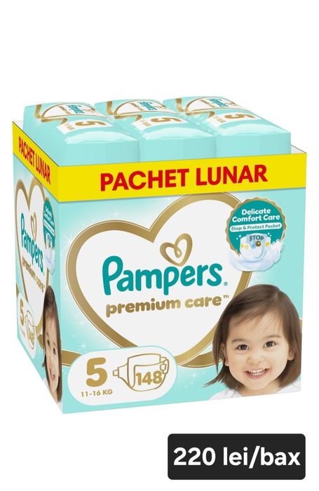 Pampers premium care marimea 2,3,4,5 si 6