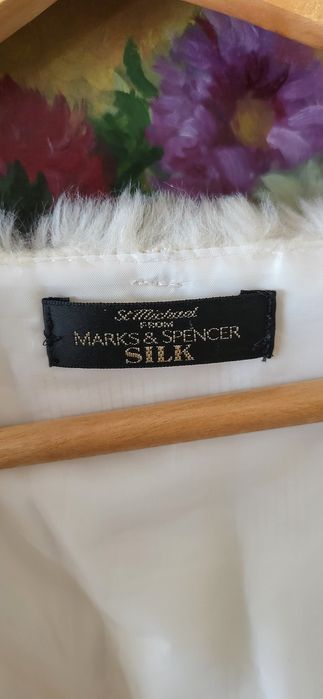 Vesta scurta pufoasa / bolero din blana