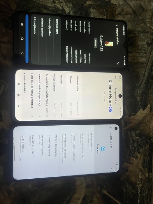 Samsung A12/Motorla G8 power