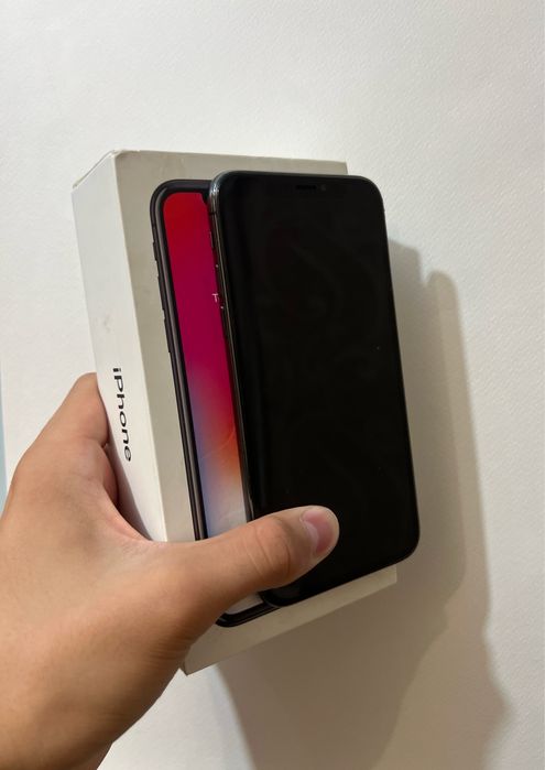iPhone X (АКБ - 100%, 256ГБ).