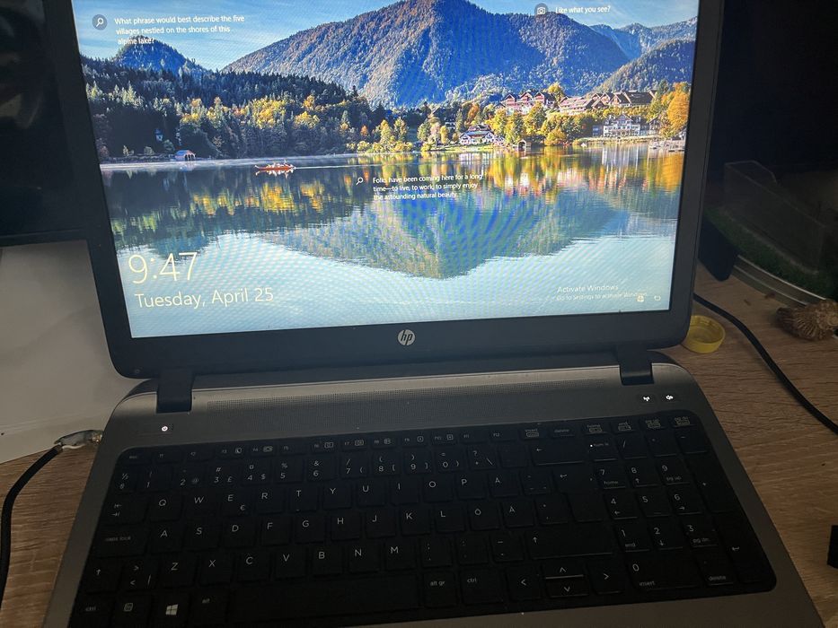 Лаптоп HP без зерядно