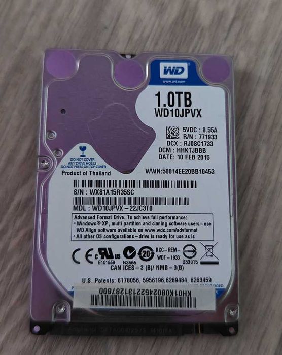 продам жесткий диск WD blue 1Tb