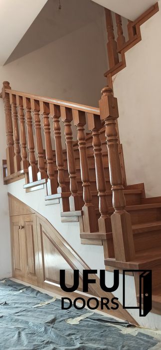 Lemn MASIV Scară de interior