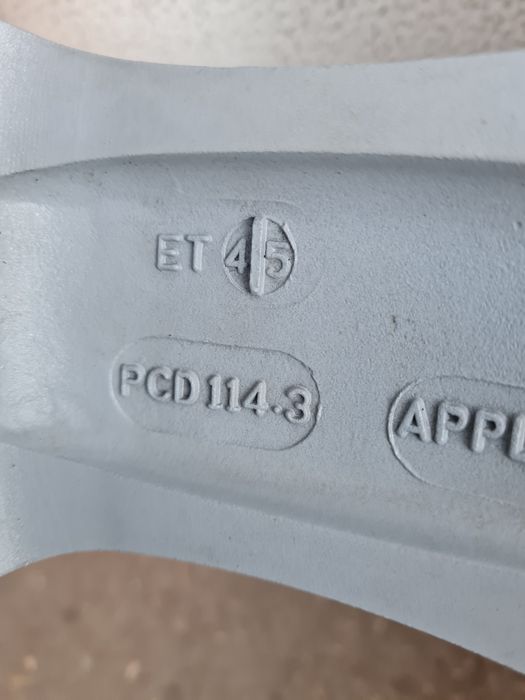 Джанти за KIA HYUNDAI MAZDA NISSAN RENAULT Toyota R19 5x114.3 ET45 8.5J
