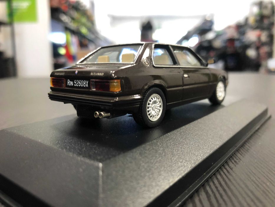 Колекционерски модел метална количка VITTESE MASERATI BITURBO 1:43нова